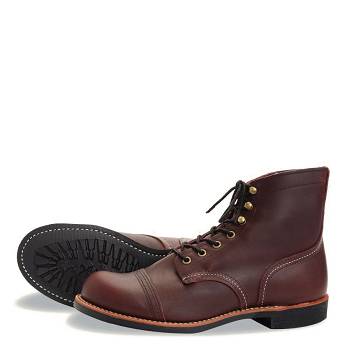 Red Wing Férfi Heritage Iron Ranger 6 Inch Bakancs Bordó